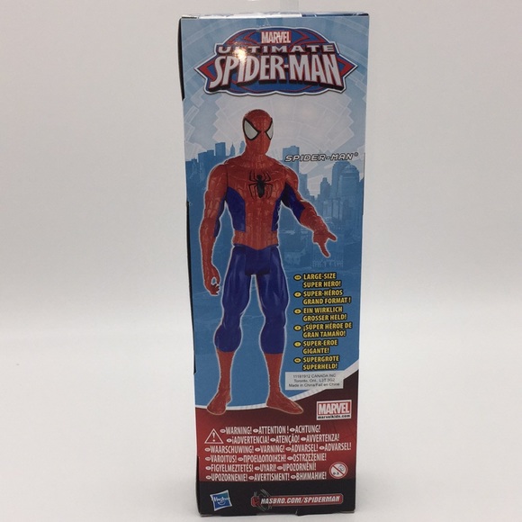 Marvel Ultimate Spider-Man Action Figure  Titan Hero Series 12” New in Box - Picture 6 of 13